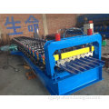 QJ750 popular plate steel roof tile roll forming machine